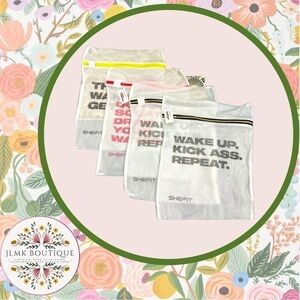 Set of 4 new She-Fit Lingerie Bags